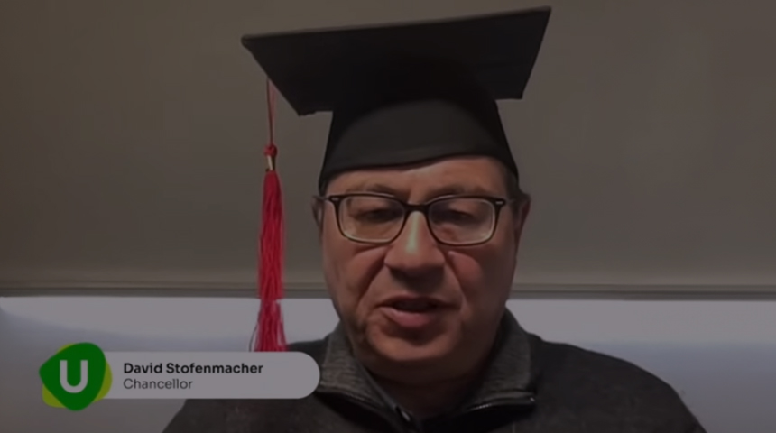 David Stofenmacher: Chancellor’s Speech at Virtual Graduation Ceremony Asia Class 2024